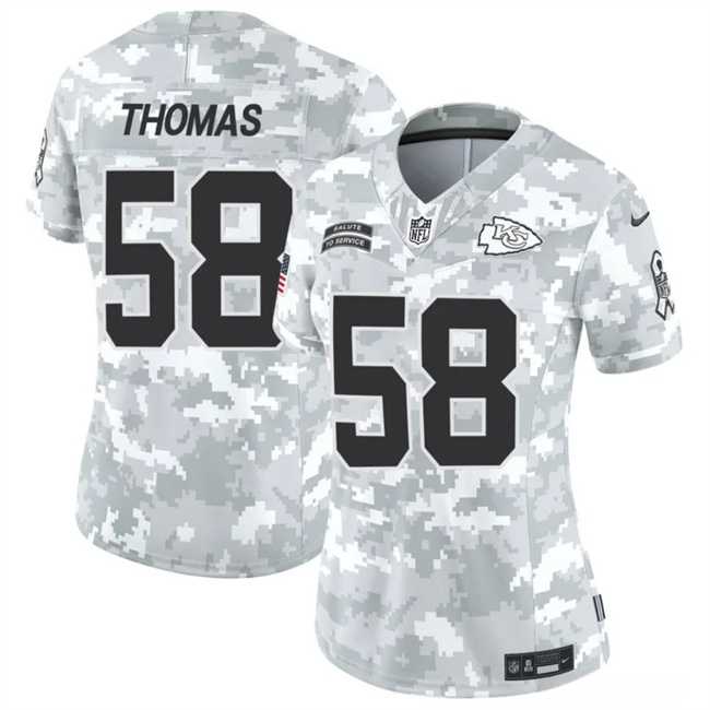 Women's Kansas City Chiefs #58 Derrick Thomas 2024 F.U.S.E Arctic Camo Salute To Service Limited Stitched Jersey Dzhi,We sell and wholesale Women's Kansas City Chiefs #58 Derrick Thomas 2024 F.U.S.E Arctic Camo Salute To Service Limited Stitched Jersey Dzhi on line form chian!